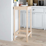 Bar Table 50x50x110 cm Solid Wood Pine 833263