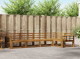Outdoor Sofa Set 5 pcs Natural 3366402