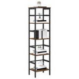 Bookshelf Smoked Oak 40 x 29.5 x 149 cm Engineered Wood 883912