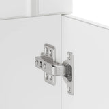Kitchen Base Cabinet Lucca White Engineered Wood 853697