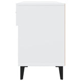 Shoe Cabinet White 102x35x55 cm Engineered Wood 812825