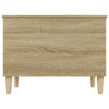 Coffee Table Sonoma Oak 60x44.5x45 cm Engineered Wood 819567