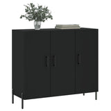 Sideboard Black 90x34x80 cm Engineered Wood 828117