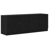 Bed Cabinet 2 pcs Black Oak 66 x 35 x 48 cm Engineered Wood 893716