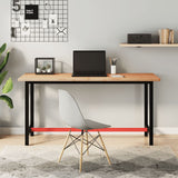 Workbench 150x55x81.5 cm Solid Wood Beech and Metal 3188905