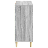 Sideboard Grey Sonoma 89 x 34.5 x 80 cm Engineered Wood 894651