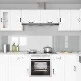 Kitchen Backsplash 2 pcs Transparent 120 x 50 cm Tempered Glass 3415492