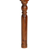 Dining Chair Set of 2 Honey-coloured Solid acacia wood 245644