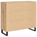 Sideboard Artisan Oak 90 x 34 x 80 cm Engineered Wood 862954
