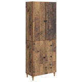 Cabinet Set 2 pcs 66 x 34.5 x 90 cm Engineered Wood 3416482