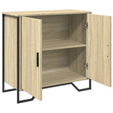 Sideboard Sonoma Oak 78x35.5x74.5 cm Engineered Wood 848540