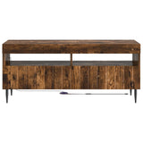 LED TV Cabinet Smoked Oak Engineered Wood 896550