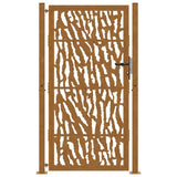 Garden Gate 100x175 cm Weathering Steel Trace Design 4100987