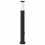 Bollard Lights with Outlet 3pcs 80 cm Stainless Steel IP44 4006038