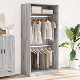 Wardrobe Grey Sonoma 100x50x200 cm Engineered Wood 3307806