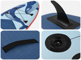 Inflatable Stand Up Paddle Board SCYLLA 335 x 76 x 15 cm Blue 42039118
