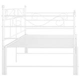 Sofa Bed Frame White Powder-coated metal Standard Single 324771