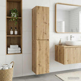 Wall-mounted Bathroom Cabinet Artisan Oak 33 x 34.5 x 160 cm 890651