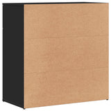 Sideboards 2 pcs Black 79x38x80 cm Engineered Wood 3276617