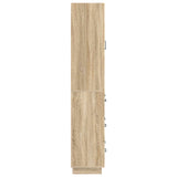 Cabinet Set 2 pcs Sonoma Oak 66 x 34.5 x 87 cm Engineered Wood 3416801