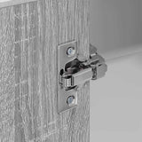 Hanging Cabinet Grey Sonoma and White 57 x 57 x 80 cm 884295