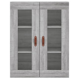 Highboard Grey Sonoma 69.5x34x180 cm Engineered Wood 3198703