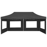 Professional Folding Party Tent with Walls Aluminium 6x3 m Anthracite 45508