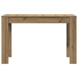Dining Table Artisan Oak 120x60x76 cm Engineered Wood 855841