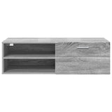 Wooden Cabinet Grey Sonoma 100.5 x 39 x 30 cm Engineered Wood 880247