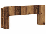 Headboard Cabinet with Storage Old Wood Engineered Wood 8001208