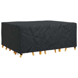 Furniture Cover Plain Black 240 x 190 x 90 cm 600D 4105812