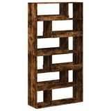 Bookcase Smoked Oak100x33x187.5 cm Engineered Wood 3309352