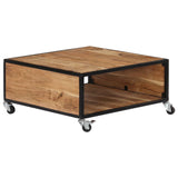 Coffee Table 70x70x32 cm Solid Acacia Wood 247684