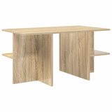 Coffee Table Sonoma Oak 87 x 50 x 45 cm Engineered Wood 8001057