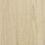 TV Cabinet with Glass Doors Sonoma Oak 102x37x42 cm 836408