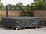 Furniture Cover Plain Black 200 x 200 x 90 cm 600D 4105776