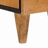 Bedside Cabinet Light Brown 40 x 33 x 46 cm Solid Acacia wood 4018086