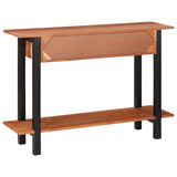 Console Table with Drawer Brown and Black 110 x 30 x 75 cm 4104004