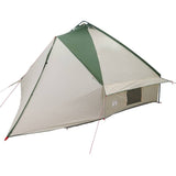 Teepee Tent 10-Person Green and White 567 x 470 x 242 cm 42004065