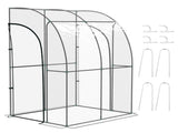 Walk-In Lean to Wall Tunnel Greenhouse 55748400
