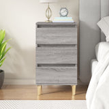 Bedside Cabinet Grey Sonoma 40x35x70 cm Engineered Wood 819666