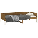 Day Bed without Mattress Honey Brown Solid Wood Pine 90x190 cm Single 820250