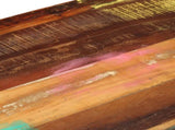 Coffee Table with 3 Drawers Solid Reclaimed Wood 100x50x35 cm 244941