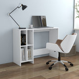 Notebook Desk White 102.5x35x75 cm Engineered Wood 808341