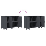 Sideboard Anthracite 100.5x39x72 cm Steel 846682