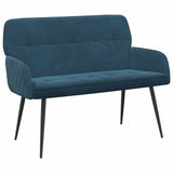 2 Seater Sofa with Metal Legs 2-Seater Blue Velvet 42051060