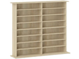 16-Compartment Media Shelf - Nature Wood Finish T3398P343162