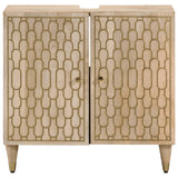Bathroom Sink Cabinet 62x33x58 cm Solid Wood Mango 358267