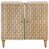 Bathroom Sink Cabinet 62x33x58 cm Solid Wood Mango 358267