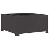 Fire Pit Black 80 x 80 x 40 cm Steel 858964